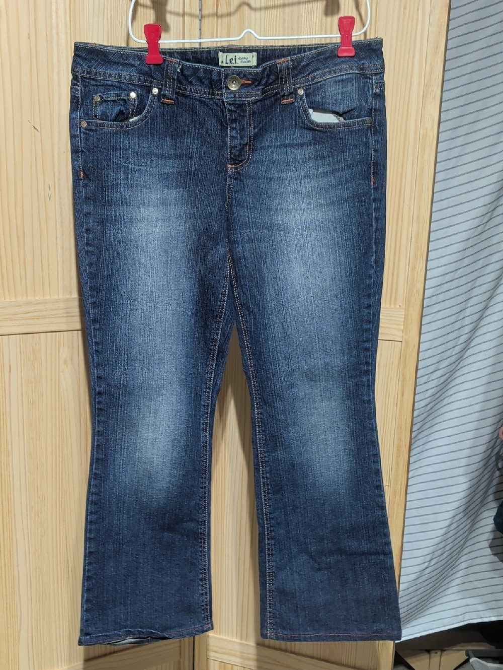 lei Women's Dark Blue Bootcut Jeans